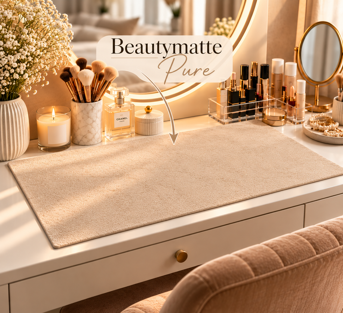 Beautymatte  Matte 40 x 60 cm " Pure "