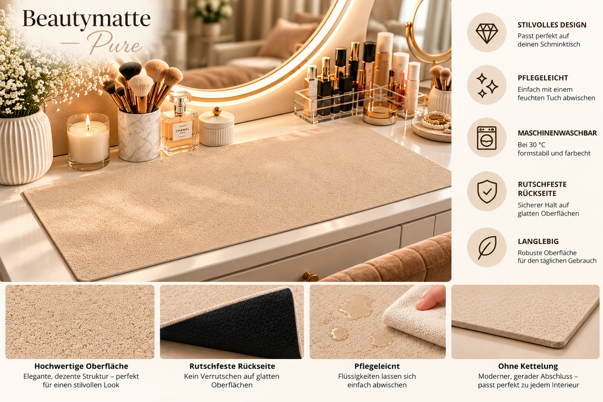 Beautymatte  Matte 40 x 60 cm " Pure "