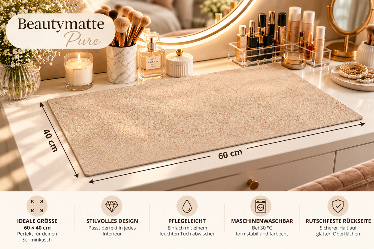 Beautymatte  Matte 40 x 60 cm " Pure "