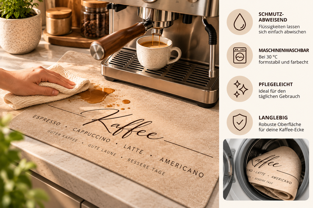 Coffee Station Matte 40 x 60 cm " Kaffee "