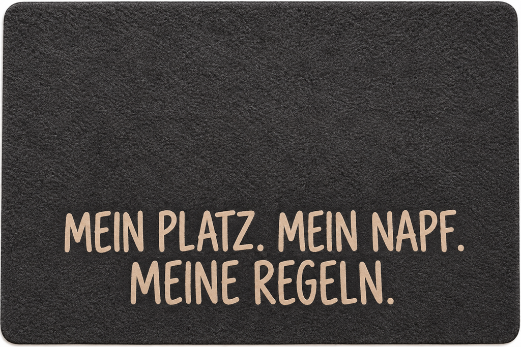 Napfunterlage  40 x 60 cm " Mein Platz "