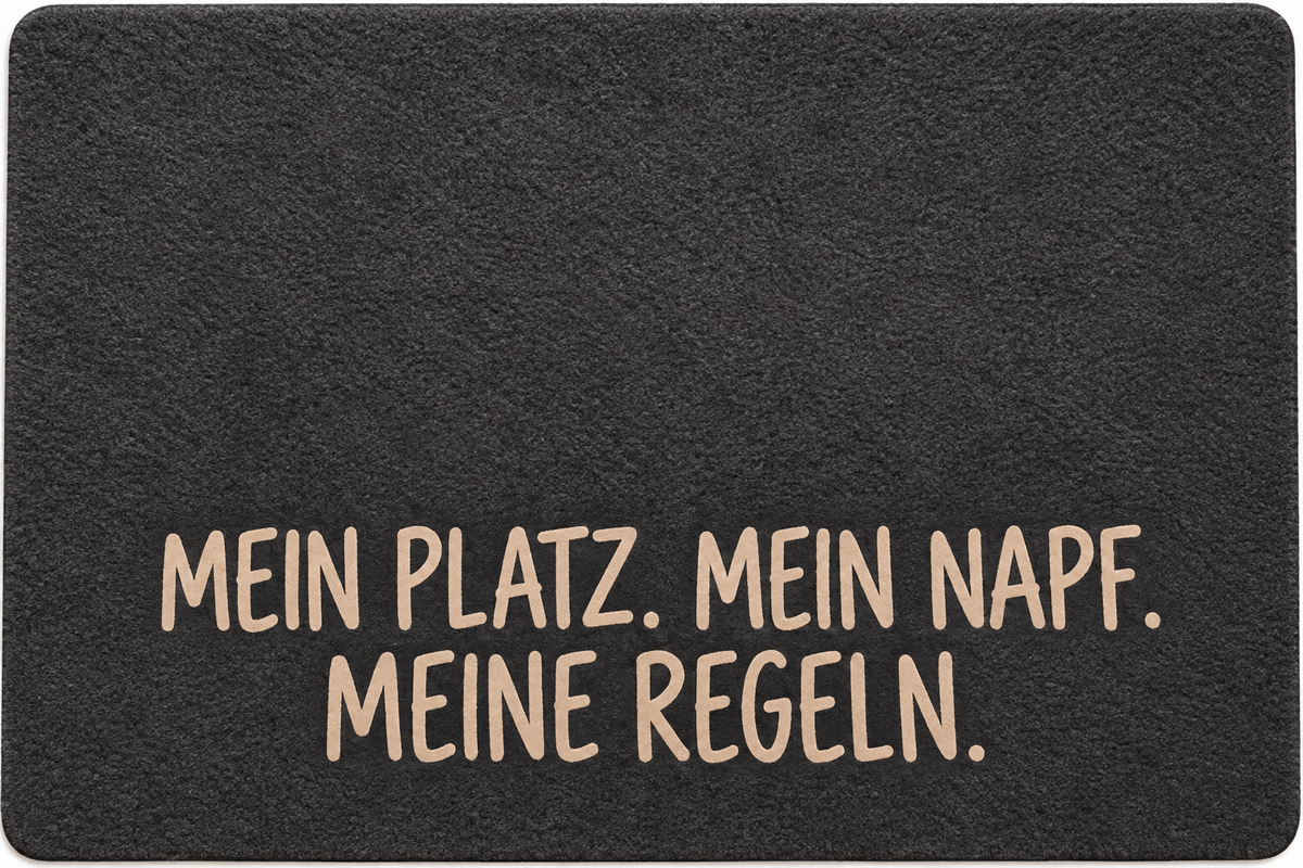 Napfunterlage  40 x 60 cm " Mein Platz "