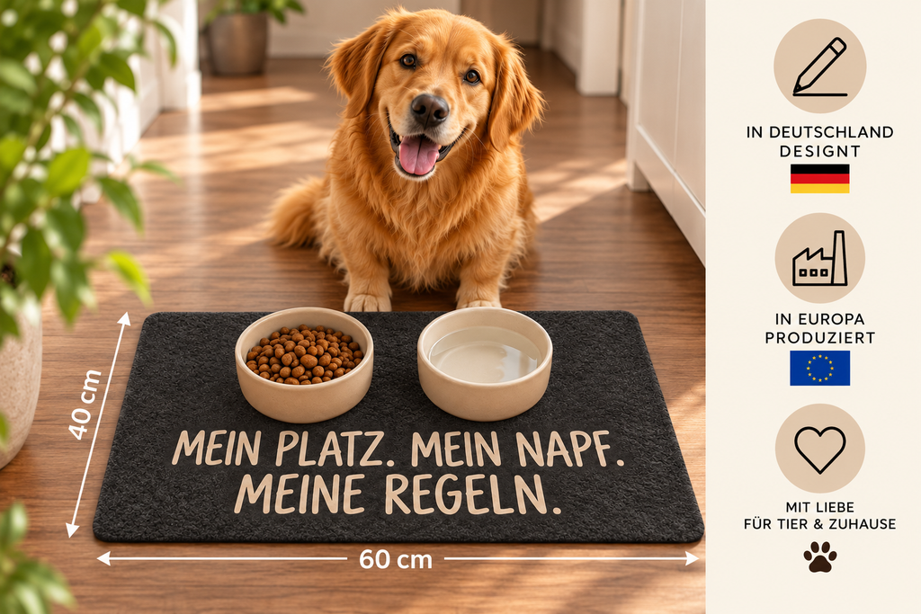 Napfunterlage  40 x 60 cm " Mein Platz "