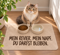 Napfunterlage  40 x 60 cm " Mein Revier "