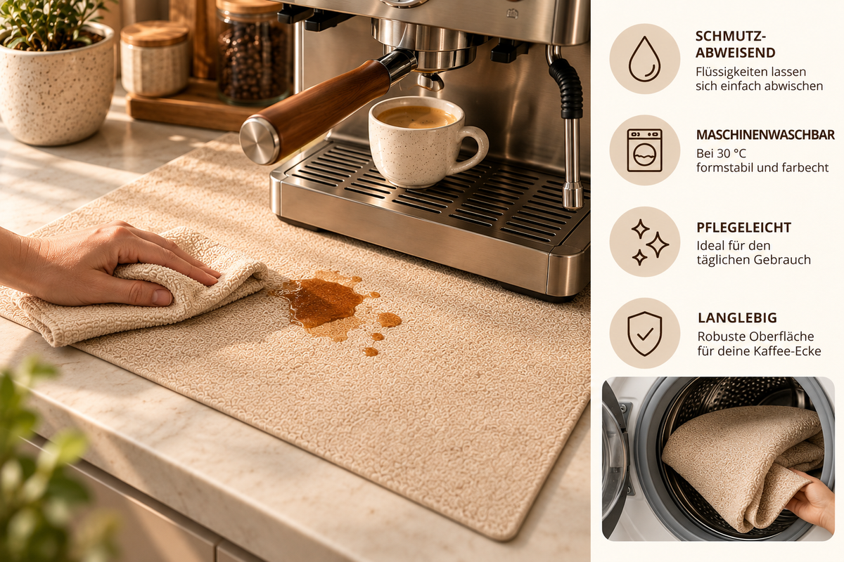 Coffee Station Matte 40 x 60 cm " Pure "
